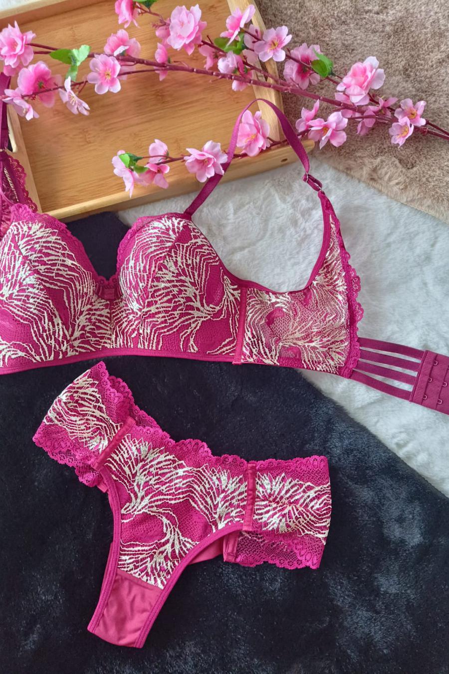 Sutiã De Amamentação Poliamida Ana íntima - Pink Lingerie