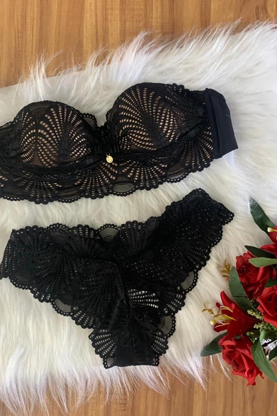 GG Supreme Tulle Lingerie Set