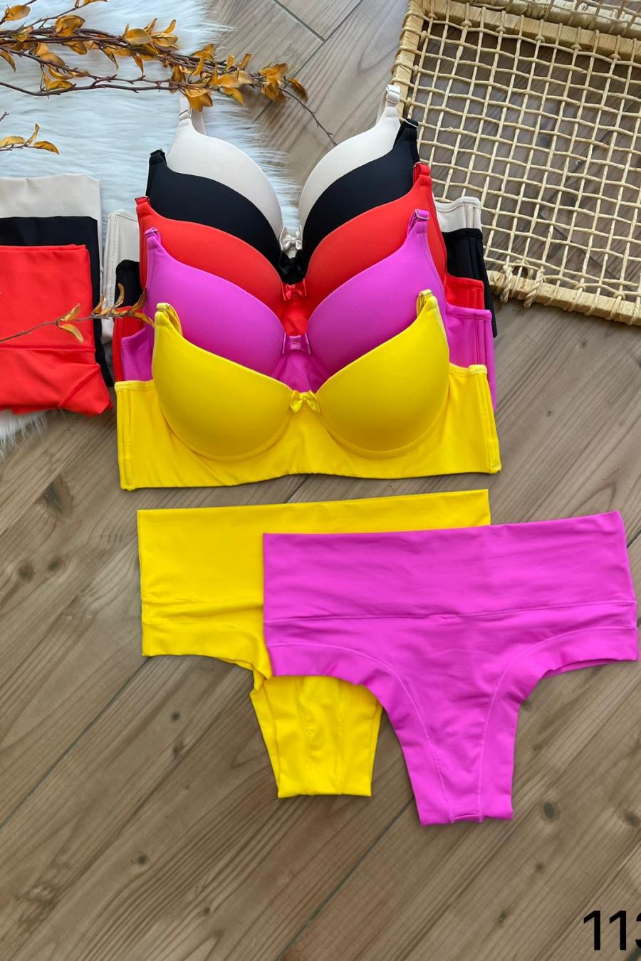 Conjunto Nude com Sutiã Estruturado e Base Reforçada - Audacce Intima