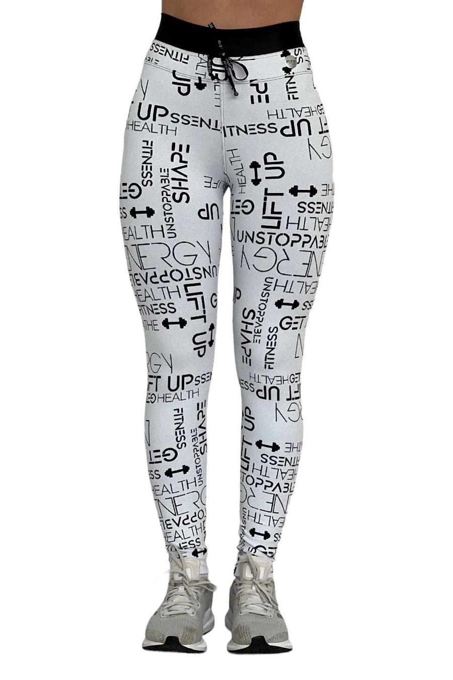 Legging Fitness Jacquard Turbocharged - USAClub Moda Fitness para Academia  e Prática de Esporte